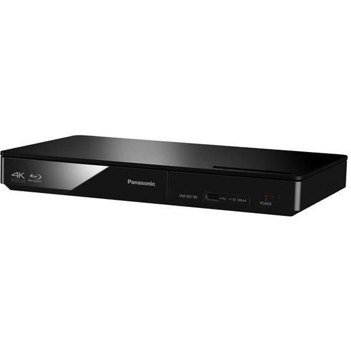 Panasonic DMP-BDT180EF Reproductor Blu-ray 3D Full HD con Escalado 4K, 4K JPEG, Puerto USB, DLNA y Aplicaciones web VOD Panasonic DMP-BDT180EF Reproductor Blu-ray 3D Full HD con Escalado 4K, 4K JPEG, Puerto USB, DLNA y Aplicaciones web VOD