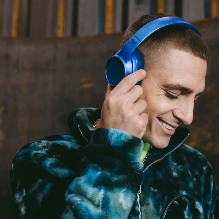 Fresh'N Rebel Auriculares Clam Core Inalámbricos Supraaurales Plegables Micrófono Cancelación Ruido 45h Autonomía Azul 1 Fresh'N Rebel Auriculares Clam Core Inalámbricos Supraaurales Plegables Micrófono Cancelación Ruido 45h Autonomía Azul 1