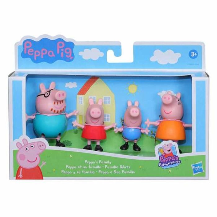 Set de Figuras Peppa Pig F2190 4 Piezas 0 Set de Figuras Peppa Pig F2190 4 Piezas 0