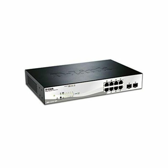 Switch de Sobremesa D-Link DGS-1210-10P 10 Puertos RJ45 1