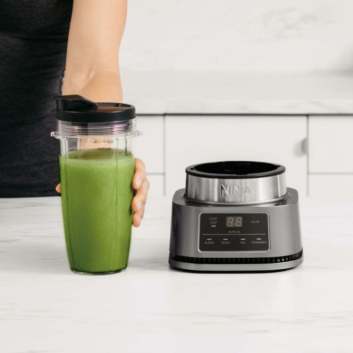 Ninja CB100EU Batidora de Vaso Foodi Standmixer 0.7L con Función de Impulso y Picahielos 1100W Negro/Acero Inoxidable 13 Ninja CB100EU Batidora de Vaso Foodi Standmixer 0.7L con Función de Impulso y Picahielos 1100W Negro/Acero Inoxidable 13