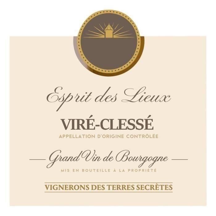 Esprit des Lieux Vignerons des Terres Secretes 2022 Viré-Clessé - Vino blanco de Borgoña 1