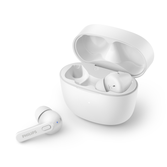 Philips 2000 series TAT2206WT/00 auricular y casco Auriculares True Wireless Stereo (TWS) Dentro de oído Llamadas/Música Bluetooth Blanco Philips 2000 series TAT2206WT/00 auricular y casco Auriculares True Wireless Stereo (TWS) Dentro de oído Llamadas/Música Bluetooth Blanco