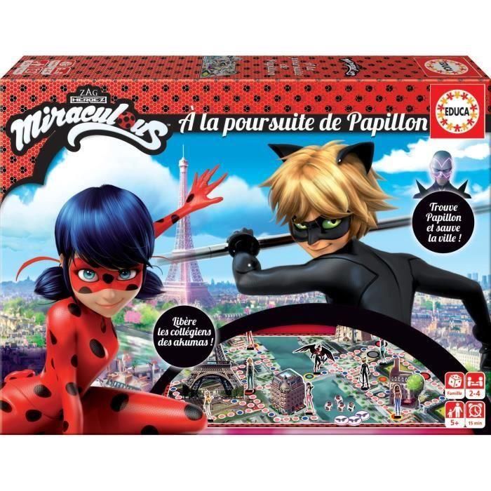 Juego de Mesa Educa A La Poursuite De Papillon (FR) Multicolor (Francés) (Multilenguaje)