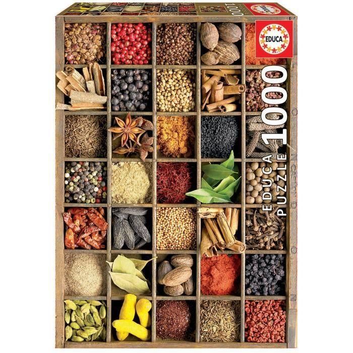 EDUCA - Puzzle Spices 1000 piezas