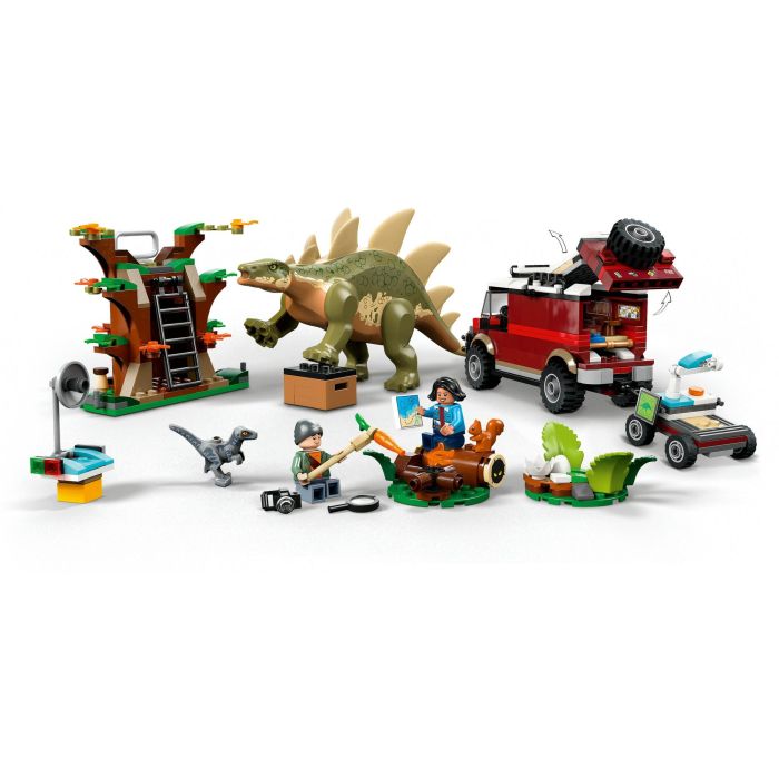 LEGO 76965 Jurassic World Dinosaurios Misiones: Descubrimiento Stegosaurus 4