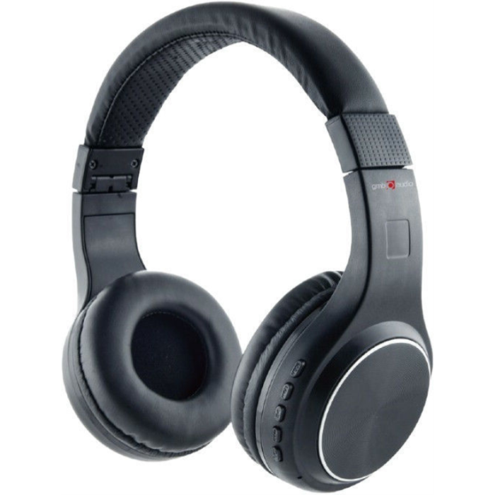Gembird Warszawa Auriculares Diadema Inalámbricos y Alámbricos Bluetooth MicroUSB con Micrófono para Llamadas y Música Negro 6h Gembird Warszawa Auriculares Diadema Inalámbricos y Alámbricos Bluetooth MicroUSB con Micrófono para Llamadas y Música Negro 6h