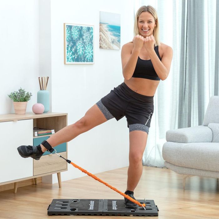 Sistema de Entrenamiento Integral Portátil con Guía de Ejercicios Gympak Max InnovaGoods 8 Sistema de Entrenamiento Integral Portátil con Guía de Ejercicios Gympak Max InnovaGoods 8