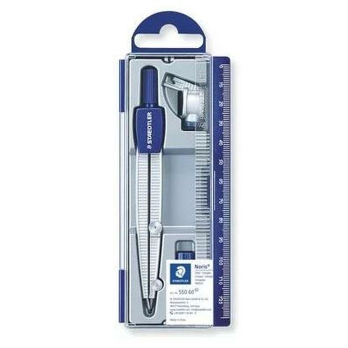 Compás Staedtler Noris 550 (20 Unidades) 1 Compás Staedtler Noris 550 (20 Unidades) 1