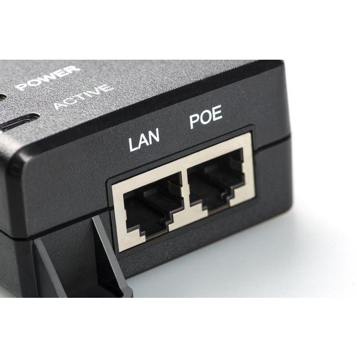 MicroConnect POEINJ-60W Inyector PoE de 60W Gigabit 802.3af/at/PoE++ para Enrutadores, Switches, APs, Cámaras IP 2