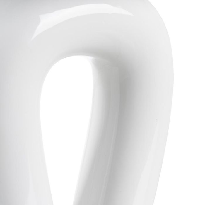 Lámpara Mesa Blanco Cerámica Iluminación 35 X 20 X 50 cm