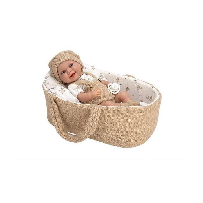 Muñecas Arias Muñeca Elegance 33 cm Babyto Marron C/Capazo Cuerpo Vinyl Sexo Niño Edad Mínima 3 Años 1 Muñecas Arias Muñeca Elegance 33 cm Babyto Marron C/Capazo Cuerpo Vinyl Sexo Niño Edad Mínima 3 Años 1