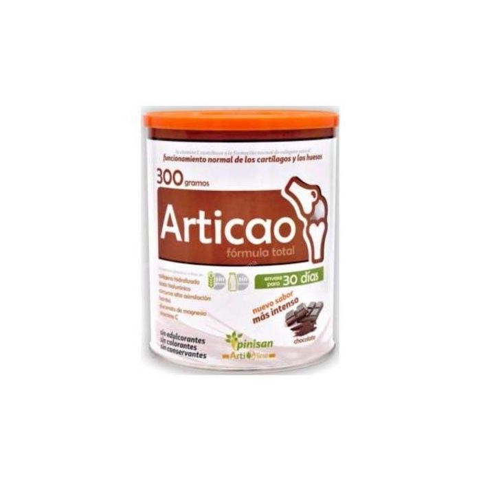 PINISAN Articao (Articolag) Sabor Chocolate 300g - Colágeno, Magnesio, Vitamina C, Cúrcuma, Bambú y Ácido Hialurónico