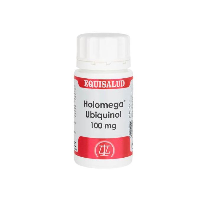 Holomega Ubiquinol 100Mg 50 Perlas, Aporta Energía Celular y Apoyo Cardiovascular, Ideal para Deporte