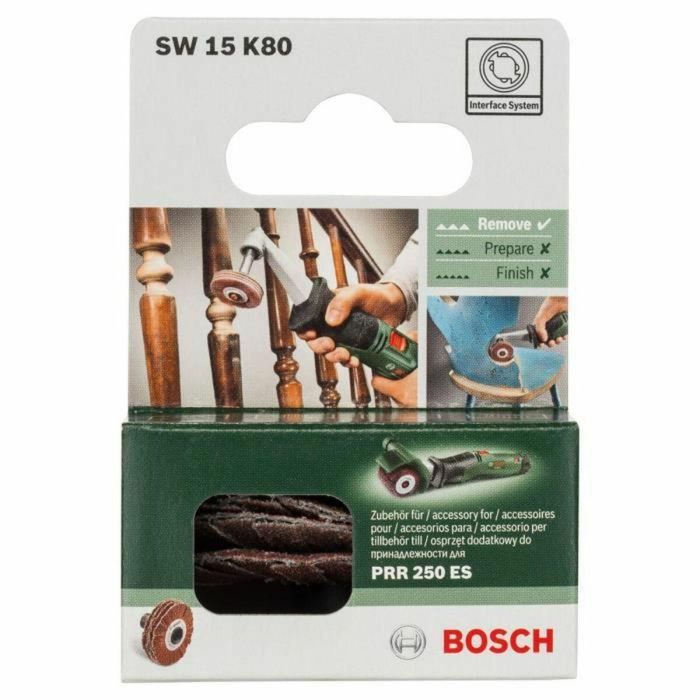 Bosch Rodillo flexible PRR 15mm G80 2