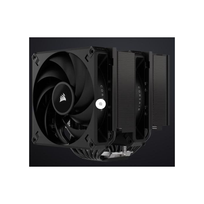 Corsair Refrigerador de Aire A115 CPU CT-9010011-WW, Alto Rendimiento con Dos Ventiladores AF140 ELITE, Cobre, Compatible LGA-1700/AM5