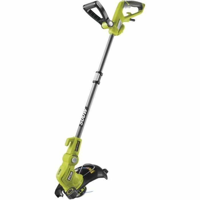 Recortadora - enderezadora de bordes 500 W - corte Ø 27 cm - 2 x hilo trenzado Ø 1,65 mm + 3 bobinas de hilo GRATIS