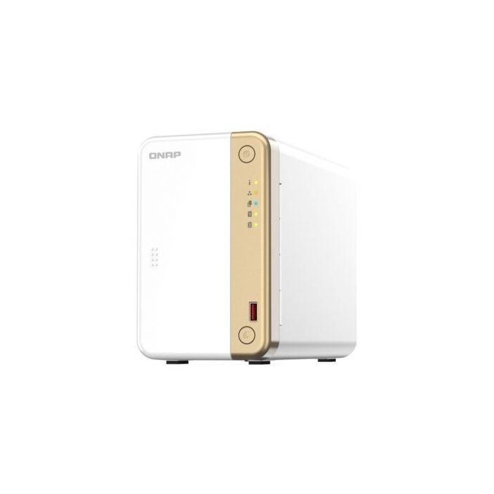 NAS QNAP TS-262-4G/ 2 Bahías 3.5"- 2.5"/ 4GB/ Formato Torre NAS QNAP TS-262-4G/ 2 Bahías 3.5"- 2.5"/ 4GB/ Formato Torre