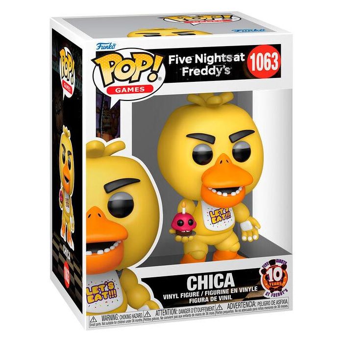 Figura POP Five Nights at Freddys Chica 0 Figura POP Five Nights at Freddys Chica 0