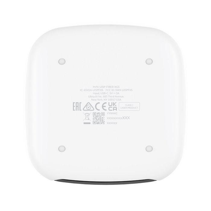Ubiquiti 10 Gbps uplink/downlink, up to 20 km, 1x XGS-PON port, 1x 10GbE RJ45 LAN port, UV-stabilized polycarbonate, 256 MB DDR, 32 MB NOR, 8W, black/white 4 Ubiquiti 10 Gbps uplink/downlink, up to 20 km, 1x XGS-PON port, 1x 10GbE RJ45 LAN port, UV-stabilized polycarbonate, 256 MB DDR, 32 MB NOR, 8W, black/white 4