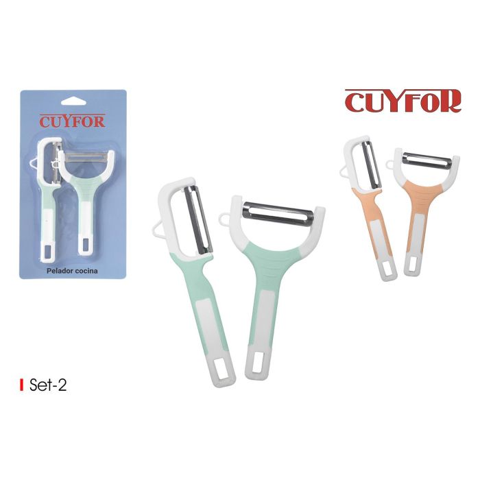Cuyfor Set de 2 Peladores de Cocina (36 Unidades)
