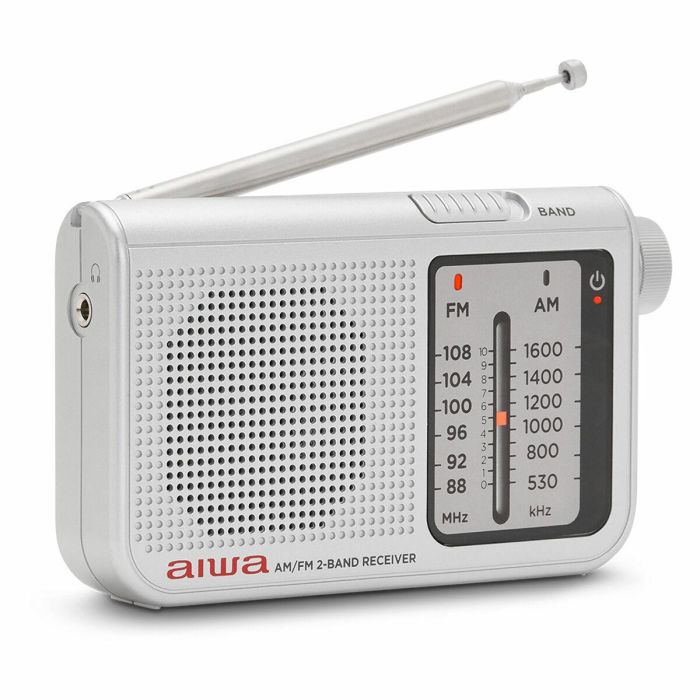 Radio Portátil Aiwa RS55SL Gris 7 Radio Portátil Aiwa RS55SL Gris 7