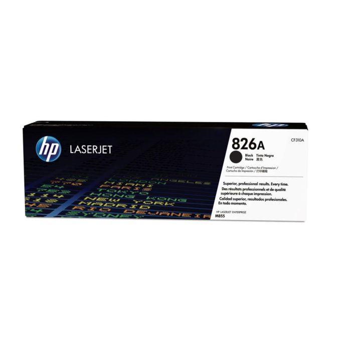 HP TONER LASER NEGRO LASERJET ENTERPRISE/M855 Nº826A HP TONER LASER NEGRO LASERJET ENTERPRISE/M855 Nº826A