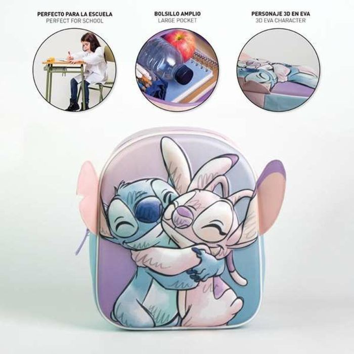 Mochila infantil 3D stitch 2.2 x 2.8 x 1.0 cm 2 Mochila infantil 3D stitch 2.2 x 2.8 x 1.0 cm 2