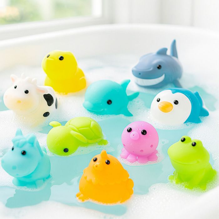 Set Animales para la Bañera Winfun 6 X 4,5 X 8 CM 4 Unidades 2 Set Animales para la Bañera Winfun 6 X 4,5 X 8 CM 4 Unidades 2