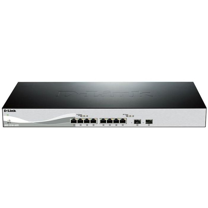 D-Link Dxs-1210-10Ts Switch Gestionado L2/L3, 8 Puertos RJ-45 + 2 SFP+, 10G Ethernet 1