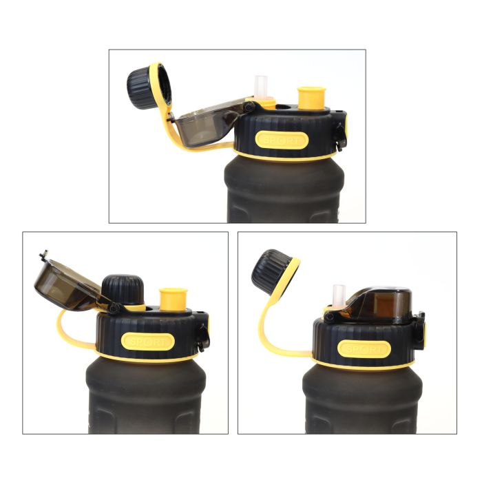 Bewinner Botella Sport Agua Multicolor 800Ml con Dimensiones 9.3cm Ancho x 21.1cm Alto x 11.5cm Largo 4