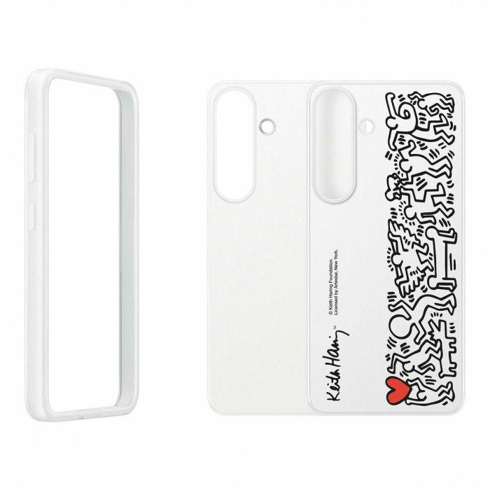 Samsung SAM1738284581709 Funda personalizable para Galaxy S25 Blanca 4