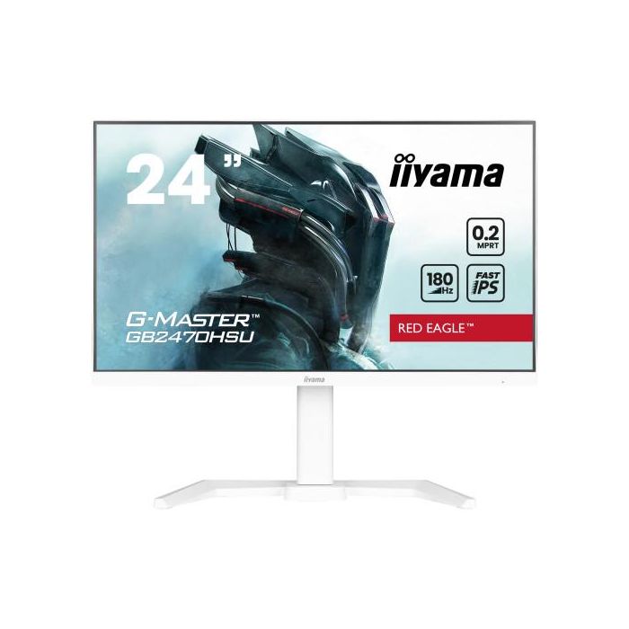 Iiyama G-MASTER GB2470HSU-W6 Monitor Gaming 24" Fast IPS 180Hz 0.2ms MPRT Black Tuner Iiyama G-MASTER GB2470HSU-W6 Monitor Gaming 24" Fast IPS 180Hz 0.2ms MPRT Black Tuner