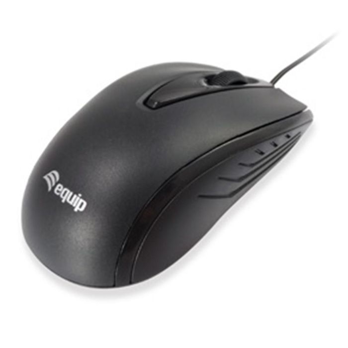 Equip Ratón Óptico USB 1000DPI Compact para Diestros y Zurdos 0 Equip Ratón Óptico USB 1000DPI Compact para Diestros y Zurdos 0