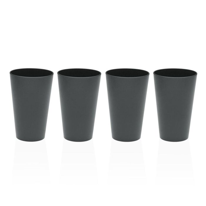 Bote para Utensilios de Cocina Versa Polietileno RPET 13,8 cm 4 Piezas Bote para Utensilios de Cocina Versa Polietileno RPET 13,8 cm 4 Piezas