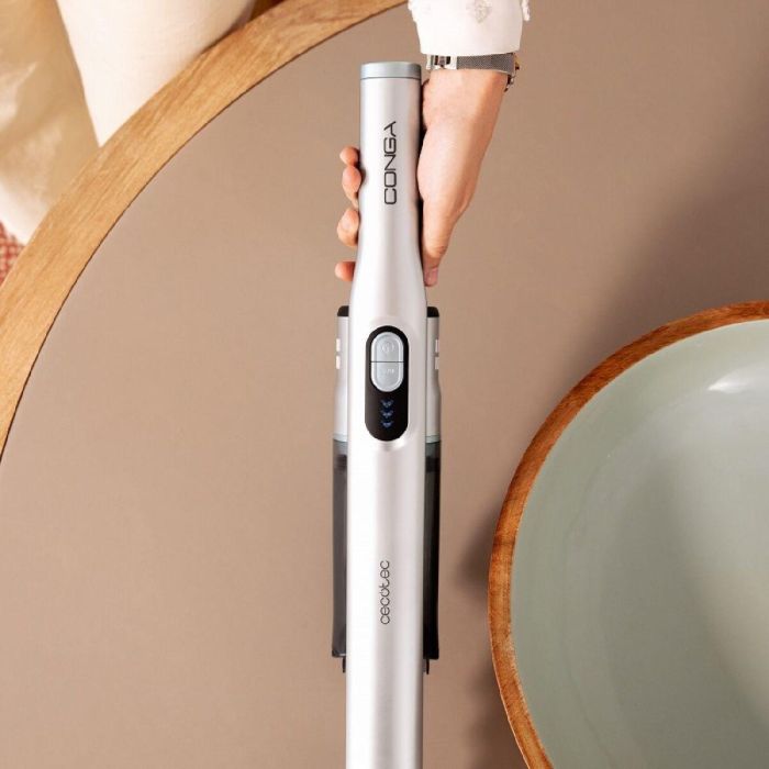 Aspiradora sin Bolsa Cecotec Conga Rockstar Micro Essential 90 W Gris Acero 1 Aspiradora sin Bolsa Cecotec Conga Rockstar Micro Essential 90 W Gris Acero 1