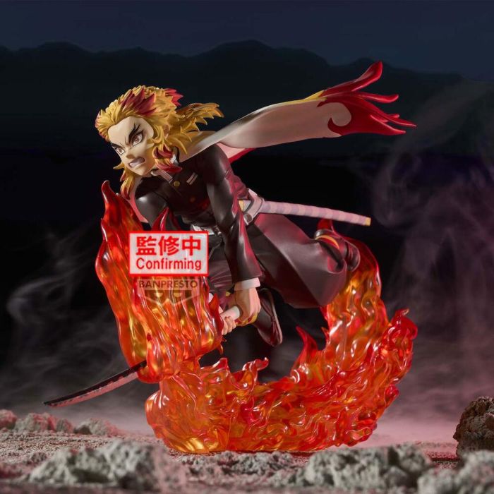 Figura Kyojuro Rengoku Vibration Stars Demon Slayer Kimetsu no Yaiba 14cm 3 Figura Kyojuro Rengoku Vibration Stars Demon Slayer Kimetsu no Yaiba 14cm 3