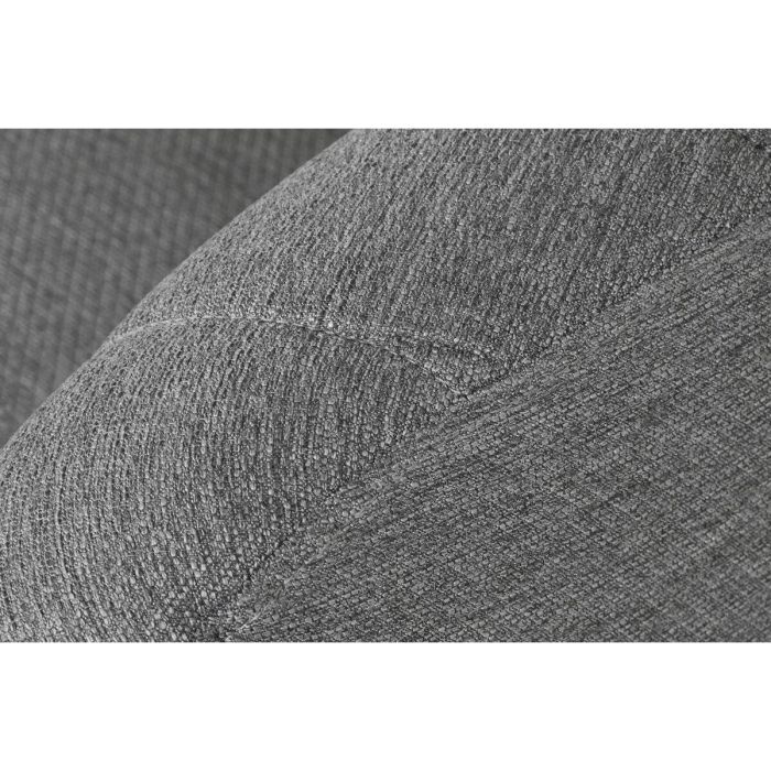 Sofá DKD Home Decor Negro Gris Espuma Madera Metal Terciopelo Scandi 129 x 75 x 73 cm 4 Sofá DKD Home Decor Negro Gris Espuma Madera Metal Terciopelo Scandi 129 x 75 x 73 cm 4