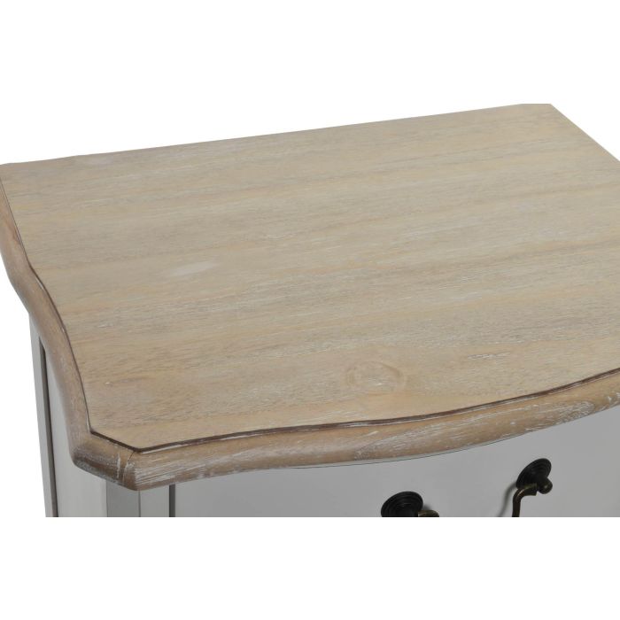 DKD Home Decor Chifonier Tradicional Blanco Natural 35 x 100 x 48 cm 4