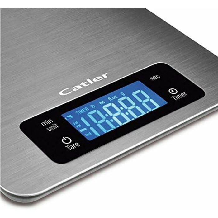 Báscula de Cocina Catler KS 4010 Plateado 5 kg 1 Báscula de Cocina Catler KS 4010 Plateado 5 kg 1