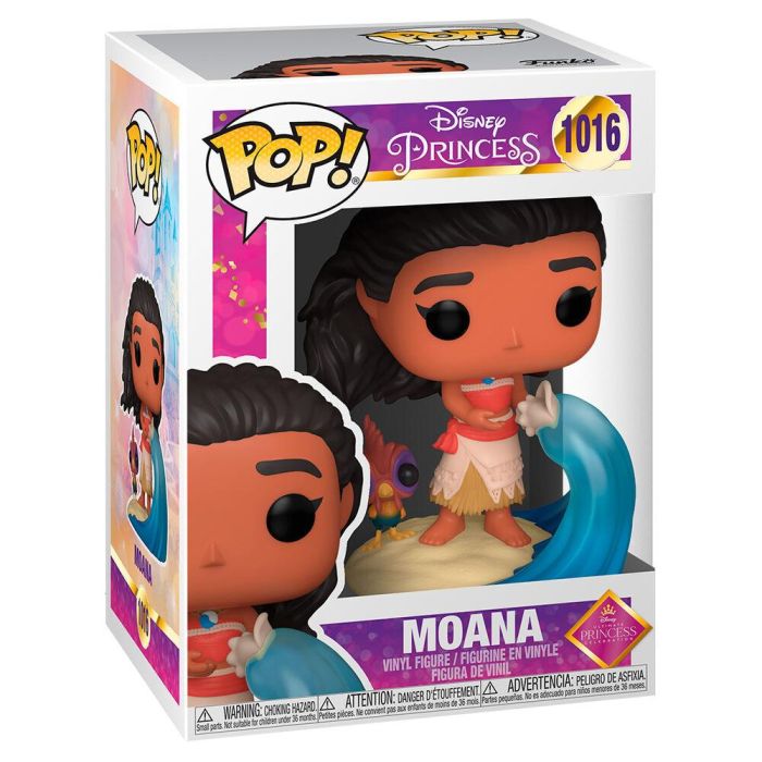 Funko Pop! Figura de Vinilo 1016 Vaiana de 9 cm | Colección Oficial Disney Princesa para Coleccionistas 1