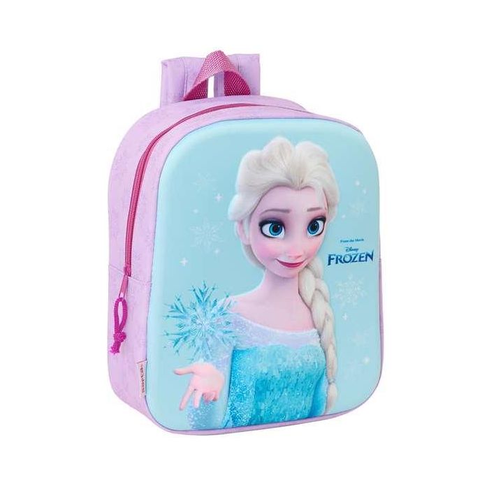 Safta Mochila Guarderia 3D Frozen 3D 22x27x10 cm