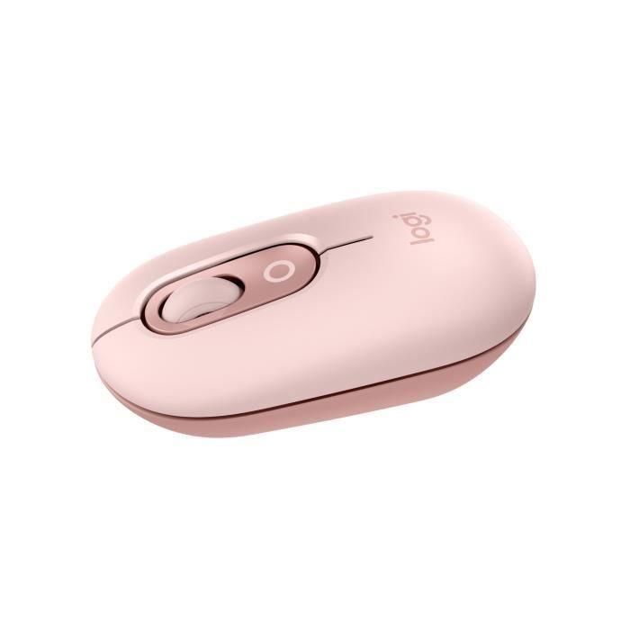 Ratón Logitech POP Rosa