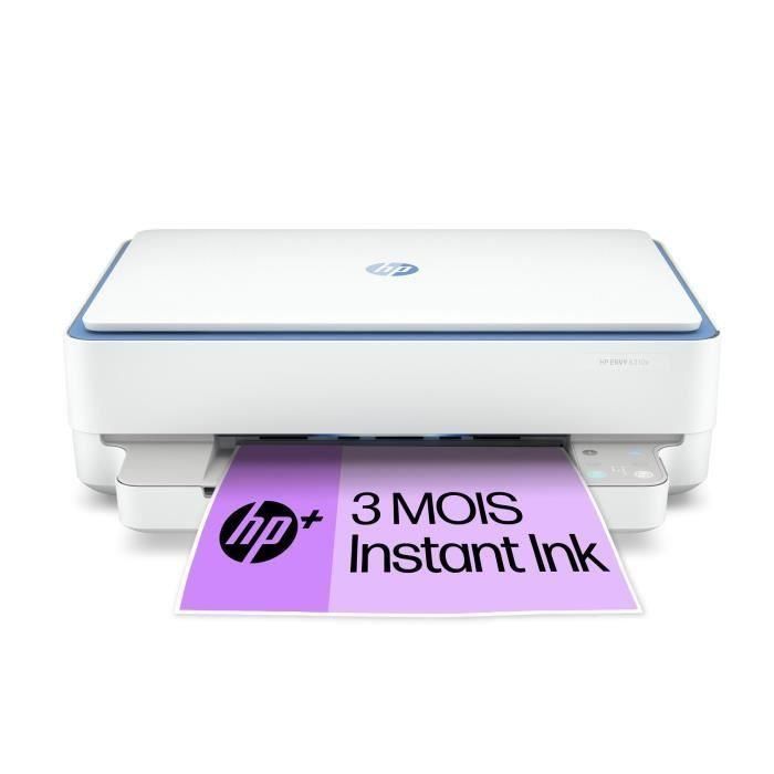 Impresora Todo-en-Uno HP Color Inkjet - Envy 6010e - Ideal para creativos - 6 meses de Instant Ink incluidos con HP +