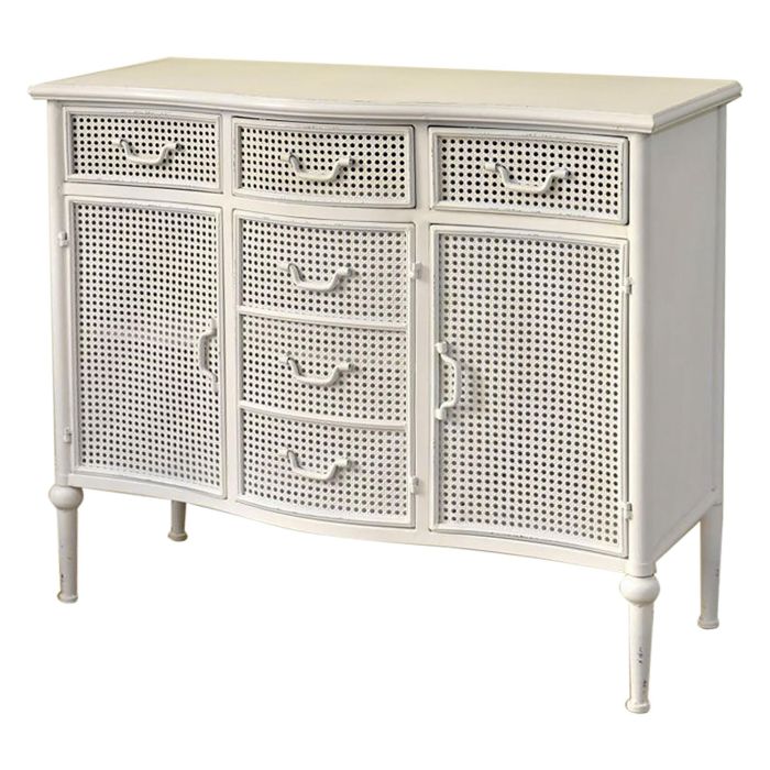 Buffet Loft DKD Home Decor Blanco Cobrizo 42 x 85 x 101 cm
