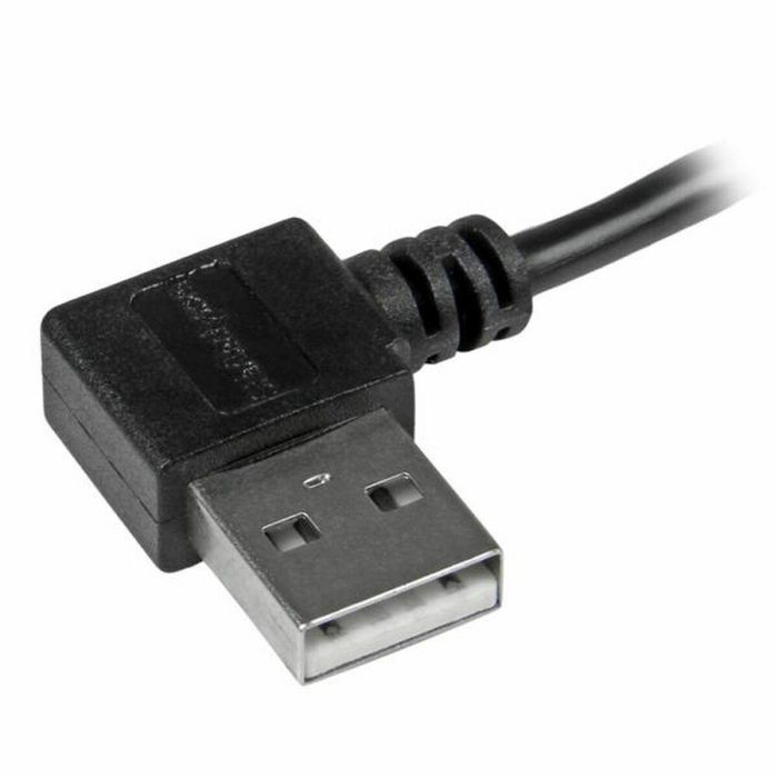 Cable USB a Micro USB Startech USB2AUB2RA2M Negro 2 Cable USB a Micro USB Startech USB2AUB2RA2M Negro 2