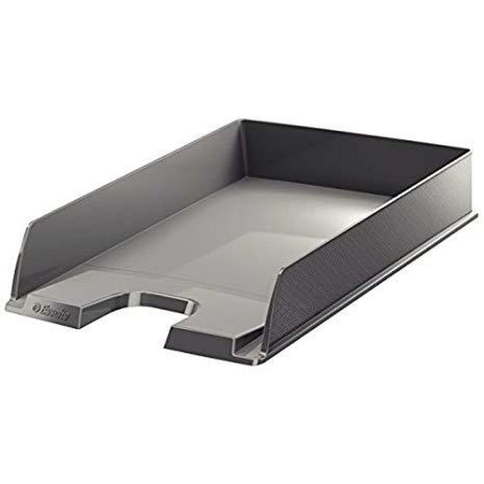 Bandeja para Archivar Esselte 623609 Gris Plástico 10 Unidades 1 Bandeja para Archivar Esselte 623609 Gris Plástico 10 Unidades 1