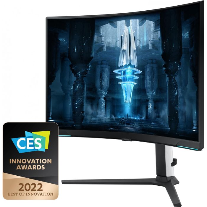 Samsung LS32BG850NPX Monitor Gaming 32 Pulgadas, 4K UHD, Mini-LED, Quantum HDR 2000, 240Hz, 1ms, Curvo 1000R, Freesync Premium Pro, G-Sync Compatible, Blanco 19