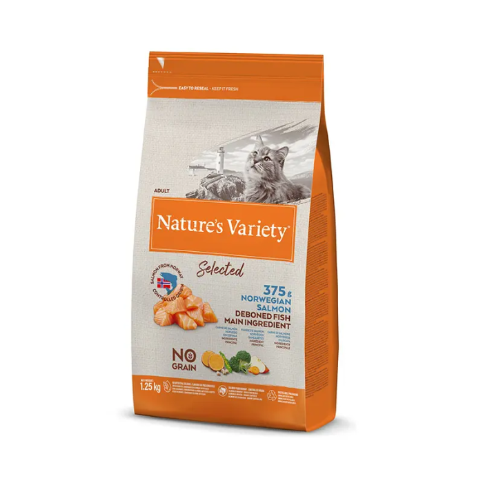 Nature'S V Selec Feline Adult Salmon Nor 1,25 kg