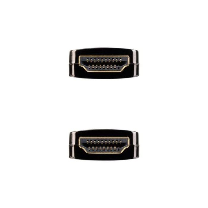 Nano Cable 10.15.2115 Cable HDMI 2.1 AOC 8K@60Hz 4K@120Hz 48Gbps Macho a Macho Negro 15m 2